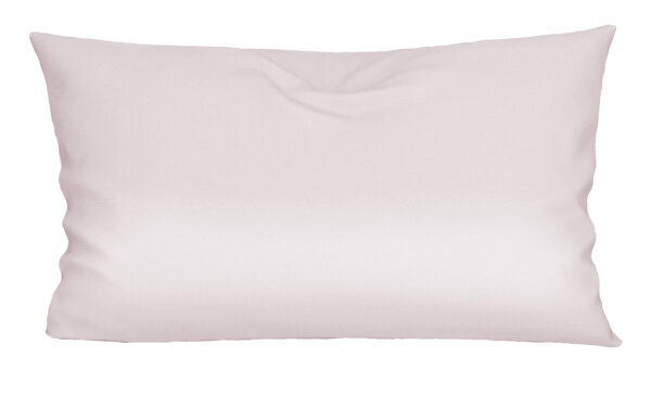 Primera Luxus Satin Kissenbezug -Puder-40x80 cm
