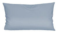 Primera Luxus Satin Kissenbezug Rauchblau-40x80 cm