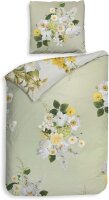 Heckett Lane Satin Bettwäsche Daly Narzisse 155x220...
