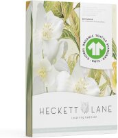 Heckett Lane Satin Bettwäsche Daly Narzisse 155x220 80x80 cm