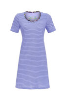 Ringella Damen Nachthemd Bloomy in Blau Kurzarm Streifen...