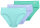 Linda Loom Damen 3-er Set Slip Elasthan-Blau-M
