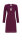 Ringella Damen Nachthemd 3511017 in Purple Wine Langarm Igel Motiv -36