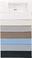 Dormisette Flanell Spannbettlaken hohe Matratzen natur 90x200 cm