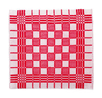 Ross Queen Frottier Küchenhandtuch Frottier -Karo Rot
