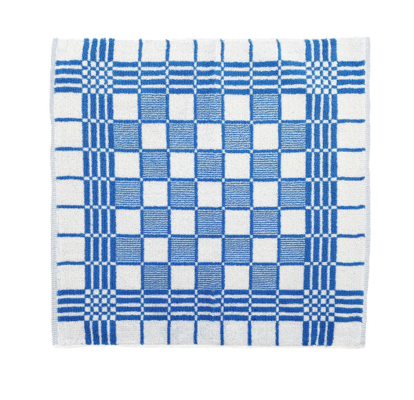 Ross Queen Frottier Küchenhandtuch Frottier -Karo Blau