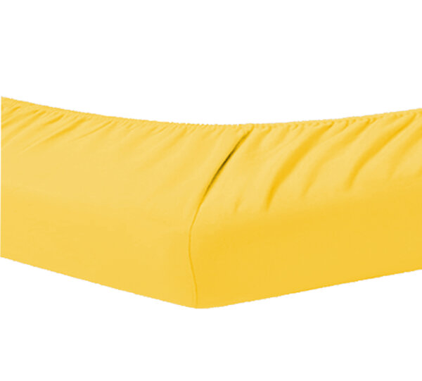 Topper Spannbettlaken Boxspring Bett 180-200 x 200-220 cm Mais