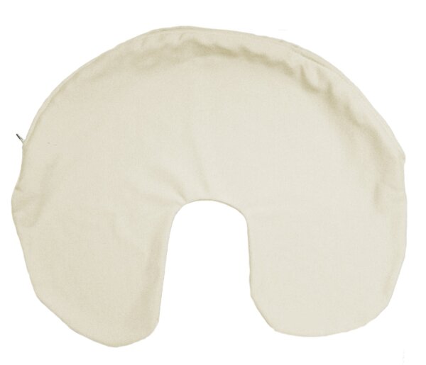 Kneer Nackenhörnchen Bezug Mako Zwirn Jersey Natur