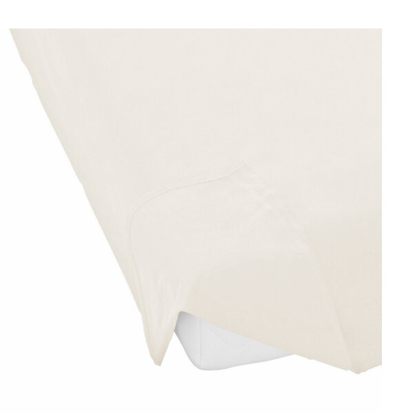 Biberna 2820 Biber Flanell Bettlaken 220x270 cm Natur