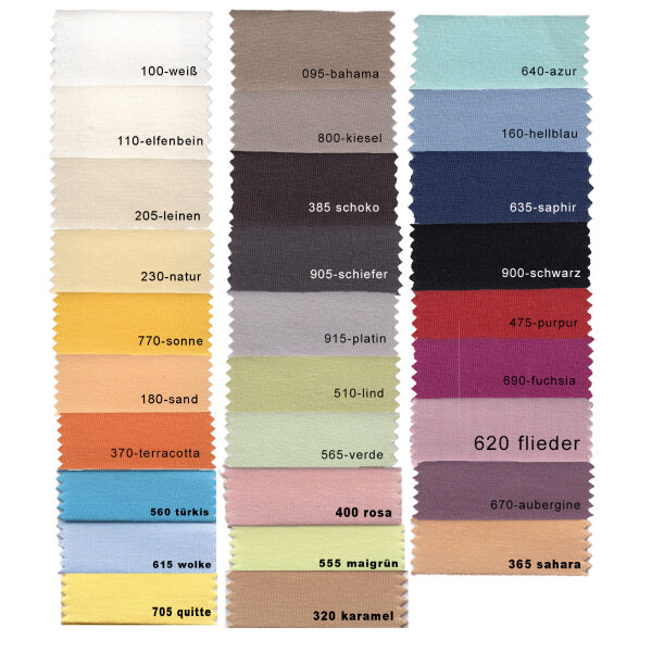 Estella Fein Jersey Kissenbezug 40x80 cm Weiß
