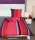 Janine Mako Soft Seersucker Bettwäsche rot - violett