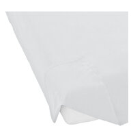 Biberna 2710  Biber Bettlaken zum Auflegen Doppelpack 150x250 cm