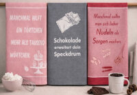 Ross Geschirrtuch verschiedene Sprüche 50x70 cm