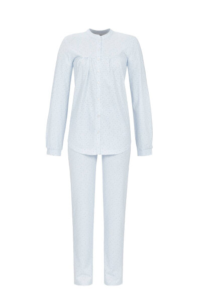Ringella Damen Schlafanzug Himmelblau
