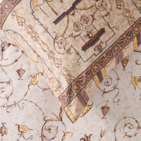 Bassetti Mako Satin Bettwäsche Oplontis 4M Beige 155x220 80x80 cm