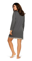 Comtessa Damen Nachthemd Steel Leo