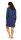 Comtessa Damen Nachthemd Interlock Jersey Navy