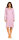 Comtessa Damen Nachthemd Langarm Knopfleiste in Soft Rosa 46