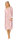 Ascafa Damen Nachthemd Langarm Rosa