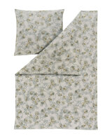 Estella Samt u. Seide Flanell Bettwäsche Khaki...