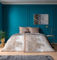 Estella Mako Jersey Bettwäsche Karina in Natur