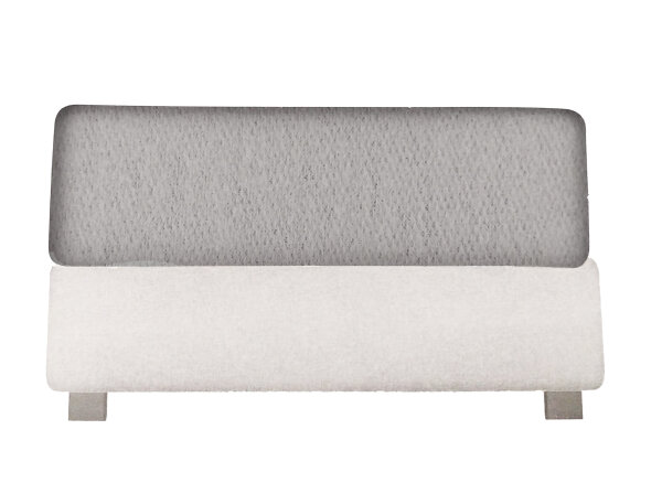 Irisette Kuschel Jersey Bettlaken Betttuch  zum Auflegen Silber
