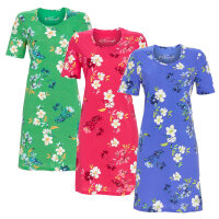 Ringella Damen Nachthemd Kurzarm Baumwolle Modal Bloomy...