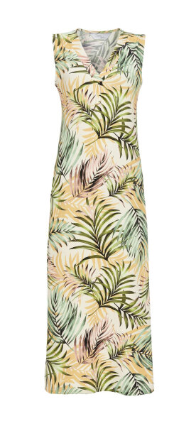 Ringella Damen langes Nachthemd ohne Arm Tropic
