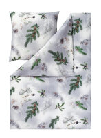 Estella Kuschel-Flanell Bettwäsche Pine Twigs...