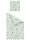Bierbaum Seersucker Bettwäsche Lind Blumen 135x200+ 80x80 cm