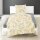 Bierbaum Seersucker Bettwäsche Gelb Paisley 155x220+ 80x80 cm
