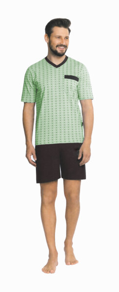 Comte Herren Schlafanzug Shorty Jade Gr. 48