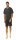 Comte Herren Schlafanzug Shorty Graphit Gr. 56