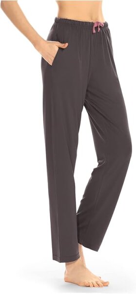 Ascafa Damen Relax Hose Lang Farbe: Anthrazit Gr. 50