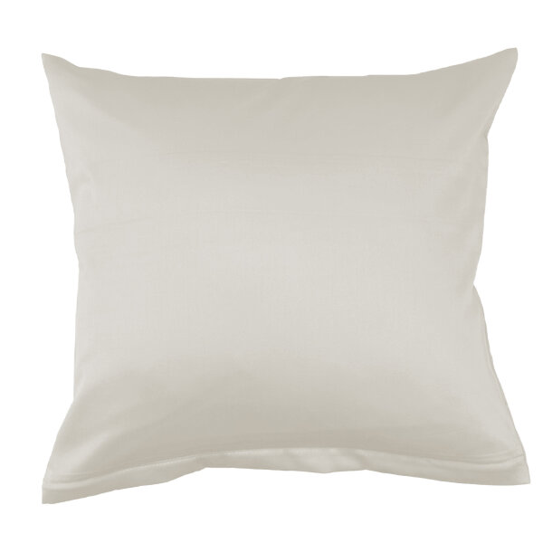 Primera Luxus Satin Kissenbezug 40x40 cm Champagner