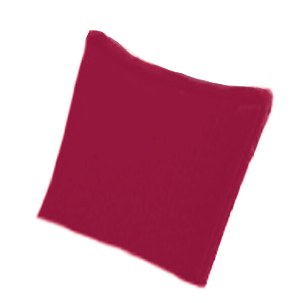 Janine Uni Mako Soft Seersucker Kissenbezug 40x40 cm Burgund