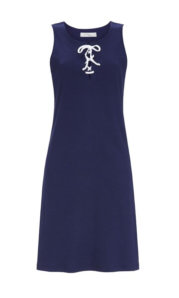 Ringella Damen Nachthemd in marine ohne Arm 40