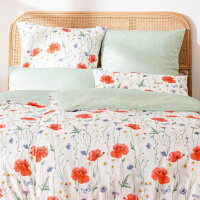 Estella Mako Satin Bettwäsche Monalie in multicolor