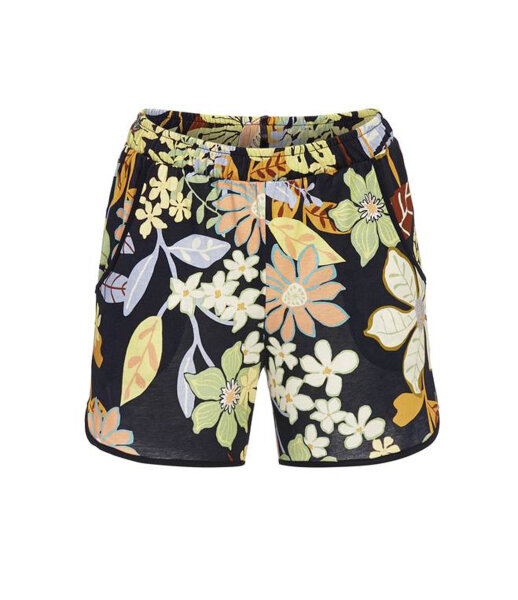 Ringella Damen Shorts Dark navy Blumen 36 Bloomy