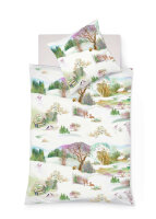 fleuresse Fein-Biber Bettwäsche Winterlandschaft...