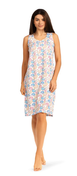 Comtessa Damen Nachthemd ohne Am Blue Curacao 38