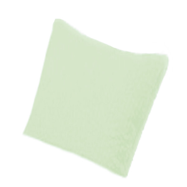 Janine Uni Mako Soft Seersucker Kissenbezug 40x40 cm Lind