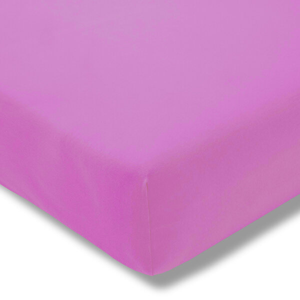 Estella Fein Jersey Spannbettlaken 410 pink 180-200  x 200 cm