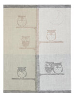 Kracht Geschirrtücher Halbleinen 50 x70 cm Eulen mit...