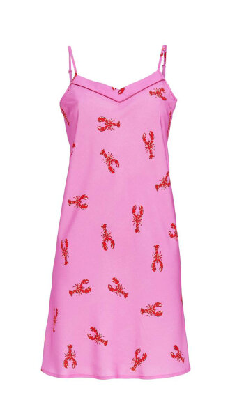 Ringella Damen Nachthemd ohne Arm Krebse Pink Gr. 38