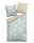 Dormisette Fein Biber Wende Bettwäsche Mint 135x200 80x80 cm