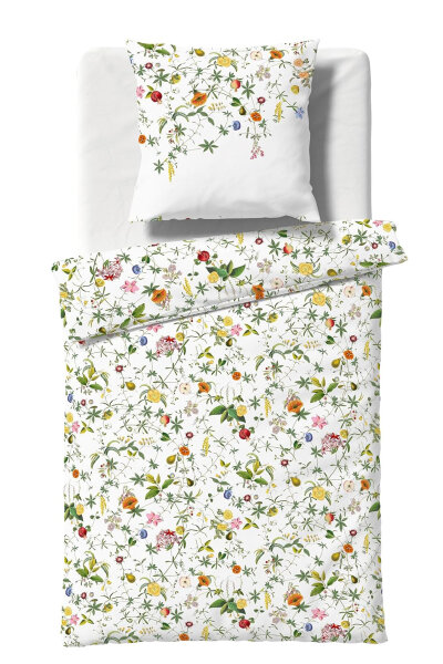 fleuresse Mako Satin Bettwäsche 135x200 + 80x80 cm