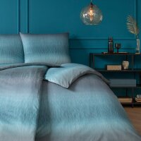 Estella Mako Jersey Bettwäsche Interlock Ben in petrol