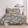 Estella Mako Satin Bettwäsche Liliana in Oliv 135x200 + 80x80 cm