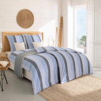 Estella Exquisit Bettwäsche Lovis in navy 200x220...